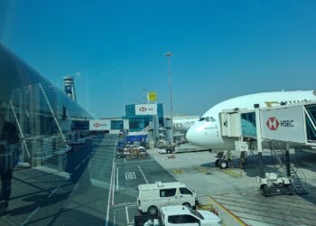 Terminal 3 at Dubai International Airport