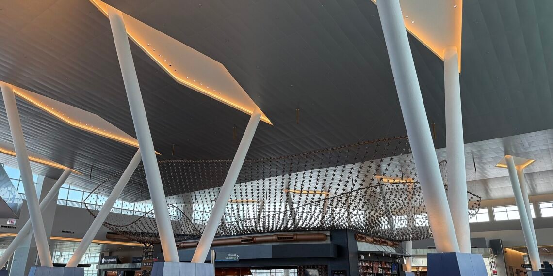 2025-09-15 10 32 26 The interior of Terminal C at George Bush Intercontinental Airport in Houston, Harris County, Texas
