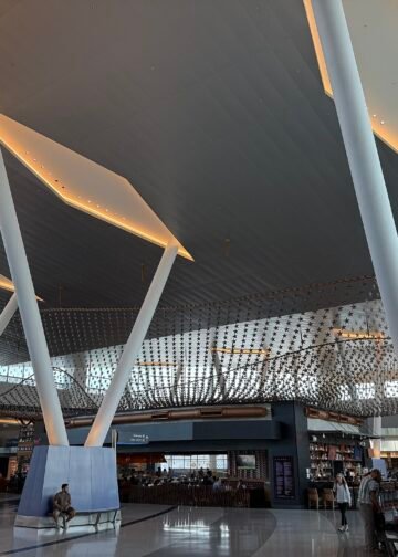 2025-09-15 10 32 26 The interior of Terminal C at George Bush Intercontinental Airport in Houston, Harris County, Texas