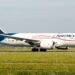 Aeroméxico Boeing 787 landing
