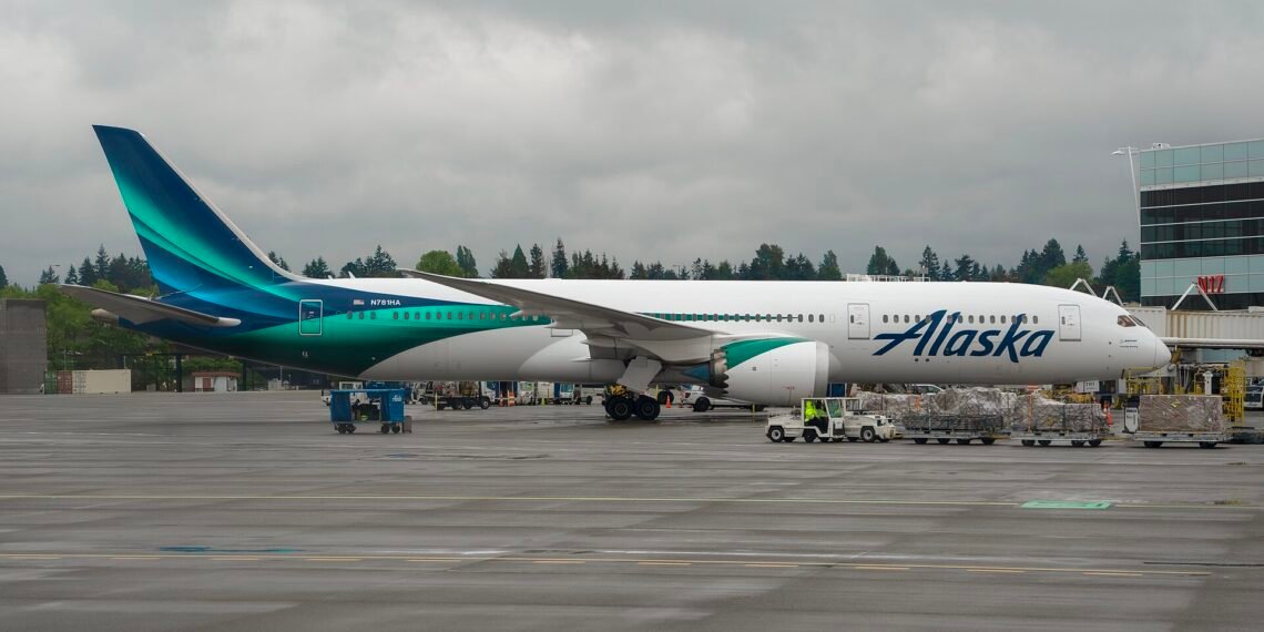 Alaska Airlines Boeing 787-9 Dreamliner (N781HA) at SEA