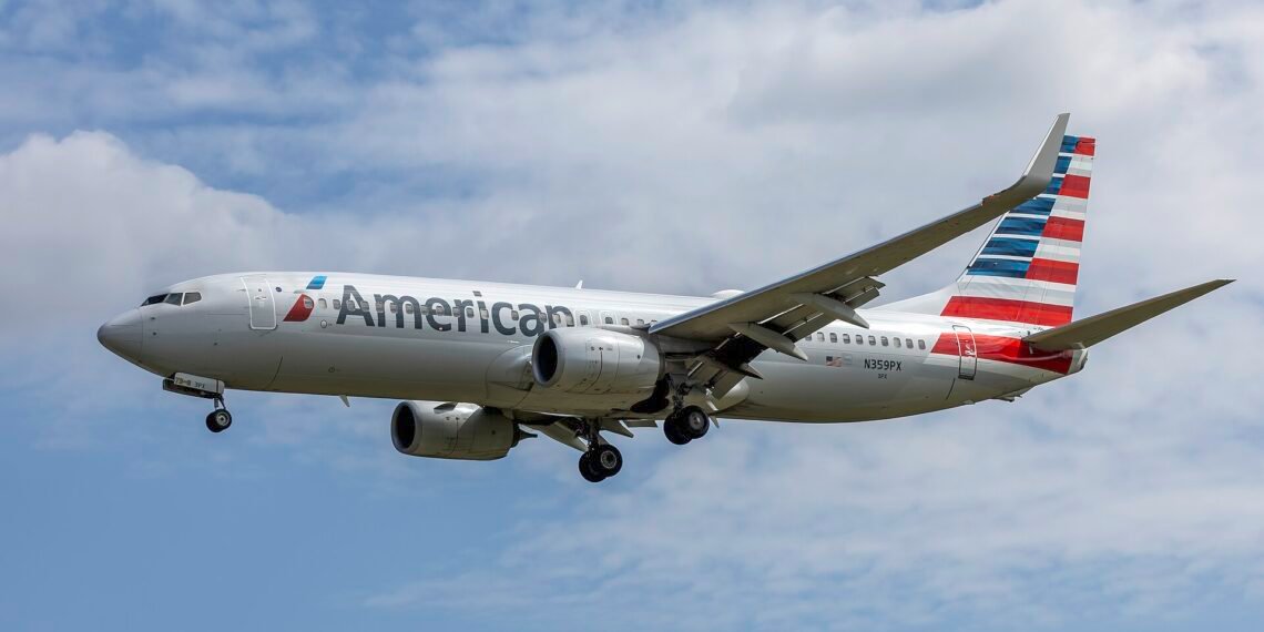 American Airlines Boeing 737-800 at Baltimore/Washington Airport
