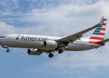 American Airlines Boeing 737-800 at Baltimore/Washington Airport