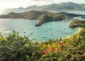 English Harbour, Antigua, from Shirley's Heights