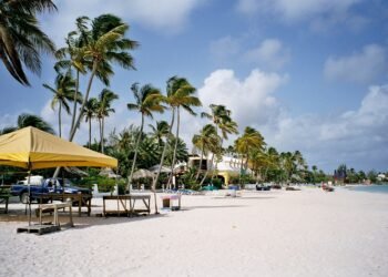 Beach in Antigua