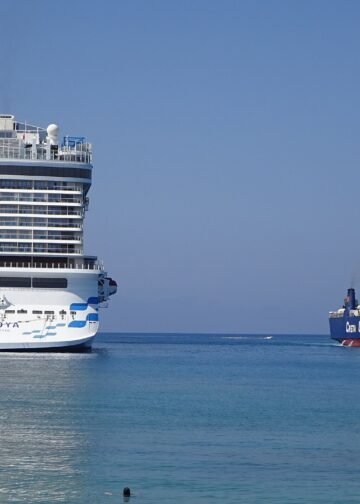 Aroya and Talos in Port of Rhodes 12 August 2025
