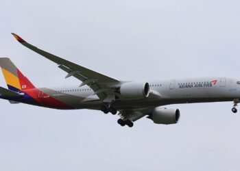 Asiana Airlines, Airbus A350-941, HL8078