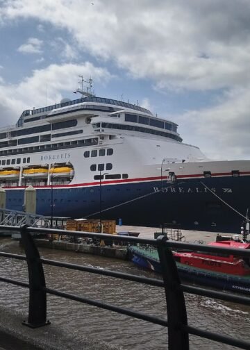 Fred. Olsen cruise ship Borealis in port