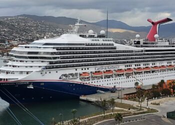 Carnival Radiance cruise ship at Ensenada