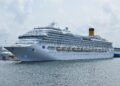 Costa Serena in Hakata port