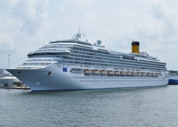 Costa Serena in Hakata port