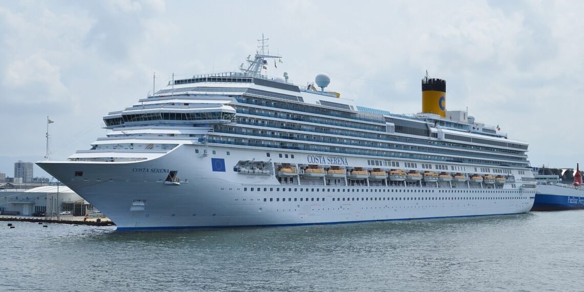 Costa Serena in Hakata port