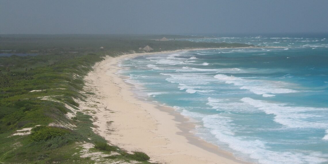 Beach on Cozumel, Mexico