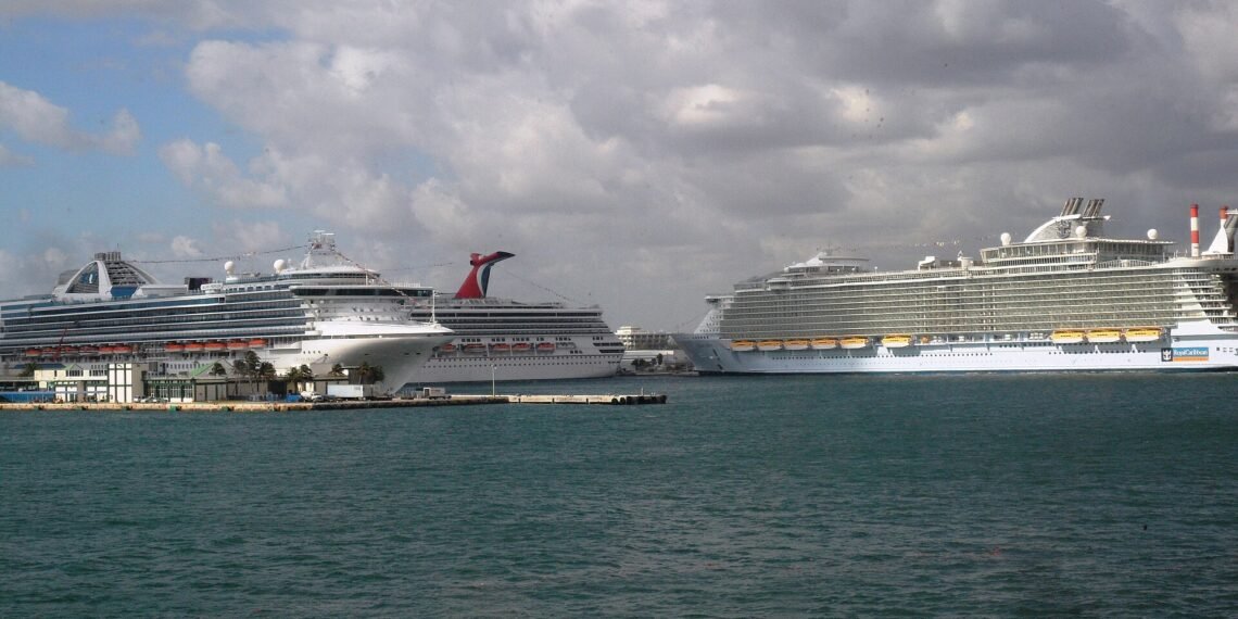 Cruise ships at Port Everglades