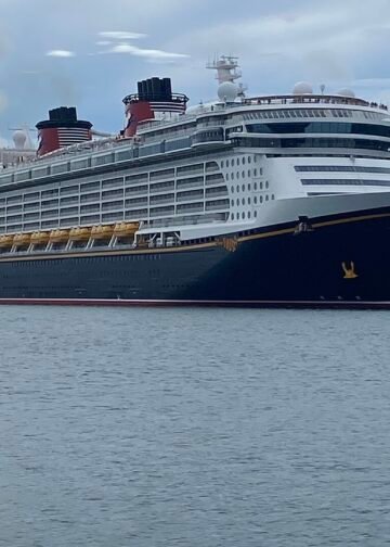 Disney Cruise Line's Disney Fantasy departing Port Canaveral