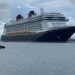 Disney Cruise Line's Disney Fantasy departing Port Canaveral