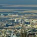View over Dubai toward Port Rashid and Dubai Islands