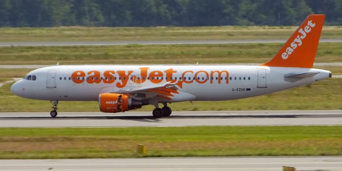 easyJet Airbus A320 G-EZUD at Milan Malpensa Airport