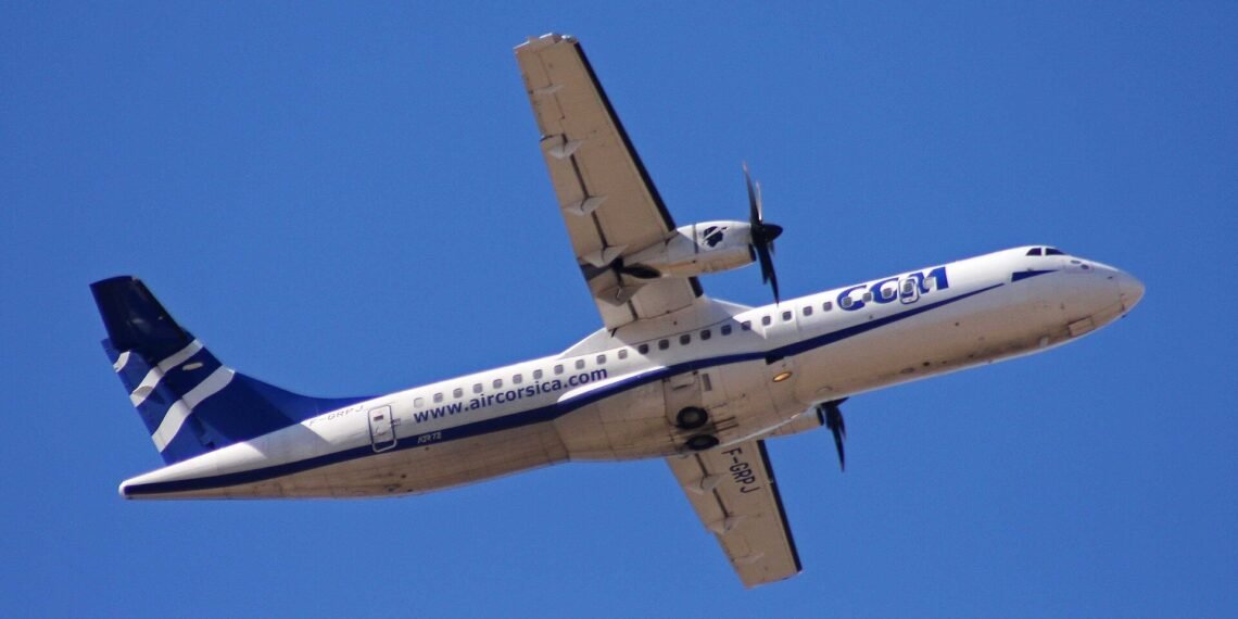 Air Corsica ATR 72 at Toulouse