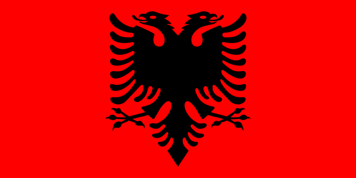 Flag of Albania