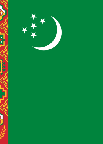 Flag of Turkmenistan