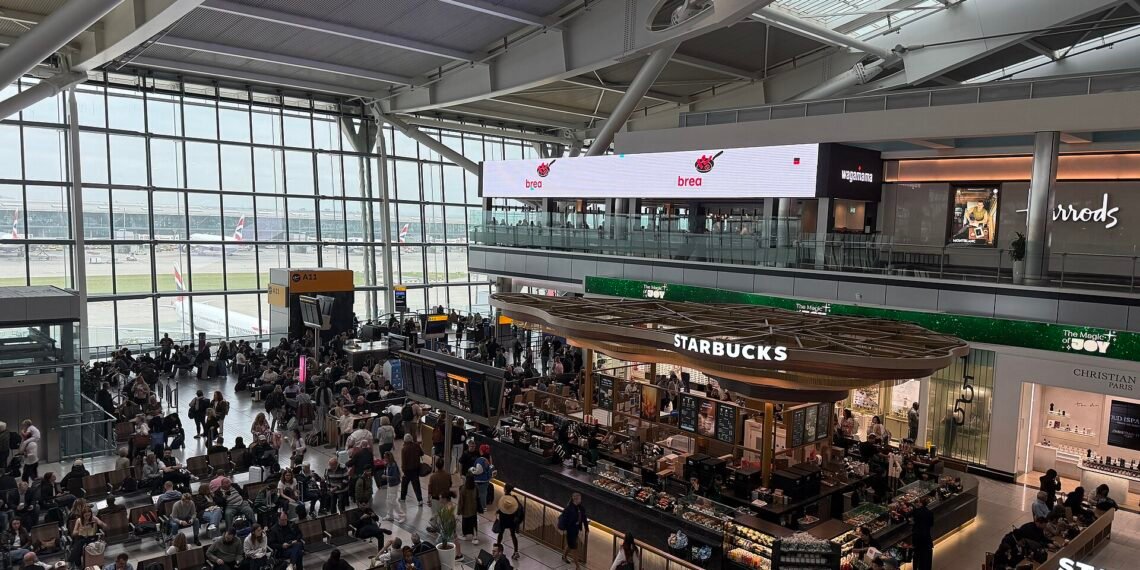 Terminal 5 at London Heathrow Airport