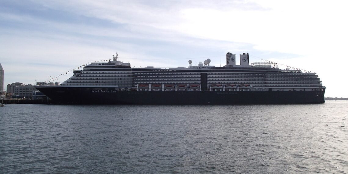 Holland America Line's Oosterdam in San Diego Bay