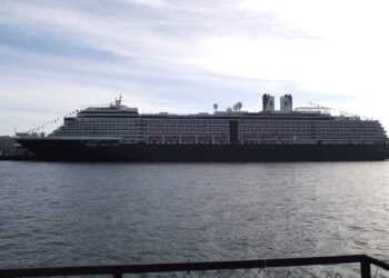 Holland America Line's Oosterdam in San Diego Bay