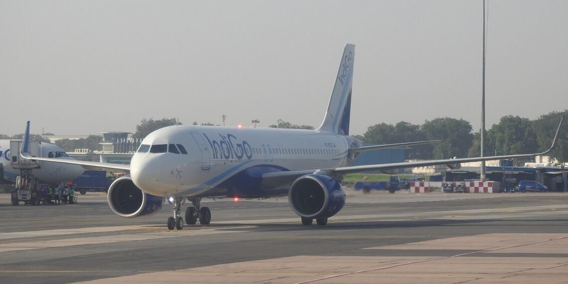 IndiGo Airbus A320neo VT-ITZ at Delhi Indira Gandhi International Airport