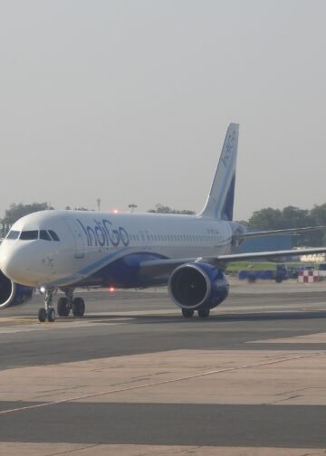 IndiGo Airbus A320neo VT-ITZ at Delhi Indira Gandhi International Airport
