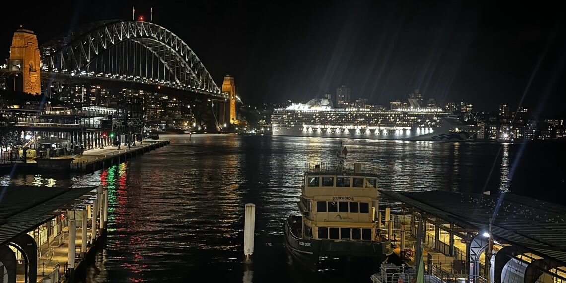 Island Princess in Sydney Harbour