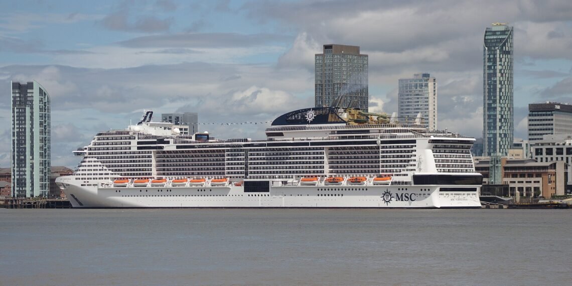 MSC Virtuosa in Liverpool