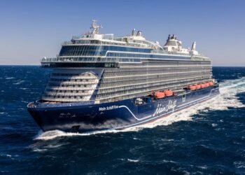Mein Schiff Flow at the Fincantieri shipyard