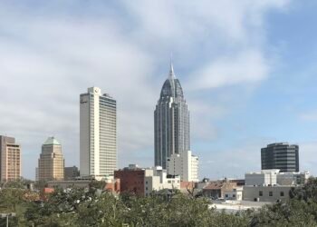 Mobile, Alabama Skyline (2022)