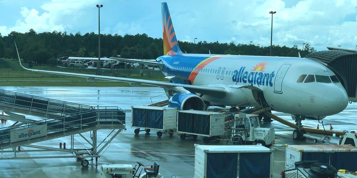 Allegiant Air Airbus A320 at Destin-Fort Walton Beach Airport
