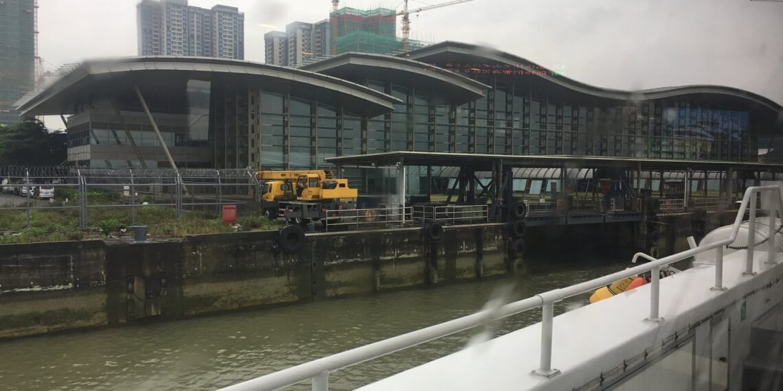 Nansha passenger port in Guangzhou