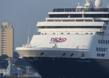 Nicko Cruises ship Vasco da Gama in Kiel