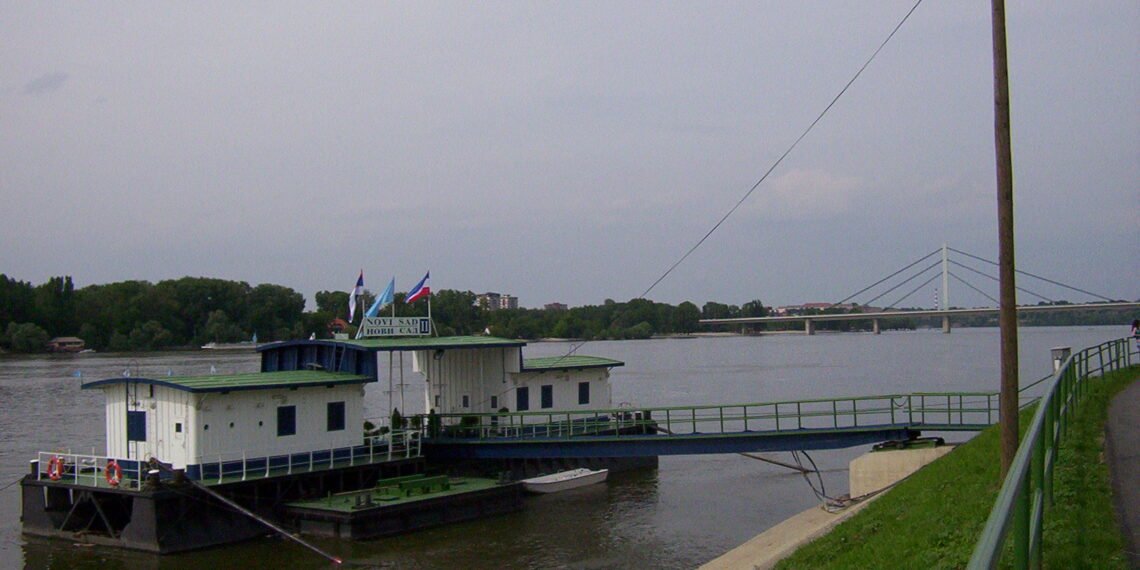 The Danube at Novi Sad, Serbia