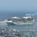 Odyssey of the Seas cruise ship in port at Haifa