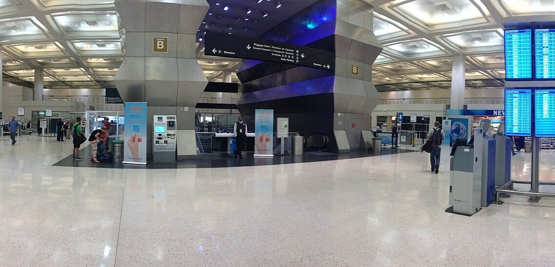Terminal B at George Bush Intercontinental Airport, Houston