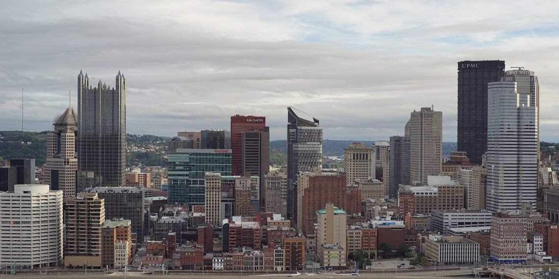 Pittsburgh skyline 2015 from Mount Washington