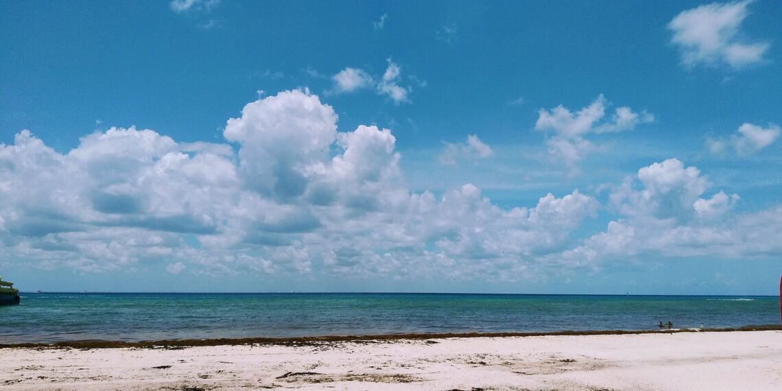 Beach at Playacar, Playa del Carmen, Mexico