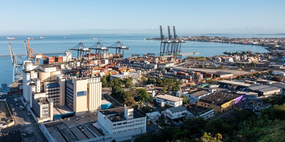 Porto de Salvador Bahia Vista Aérea 2021-0005