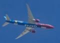 Qatar Airways Boeing 777-300ER in flight