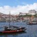 Rabelo boats and Ribeira seen from Cais de Gaia, 20250605 1623 9879