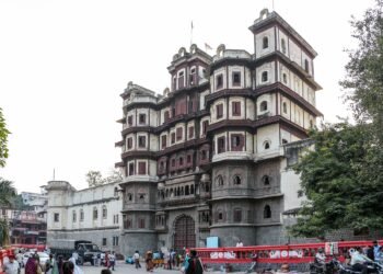 Rajwada Palace in Indore, India
