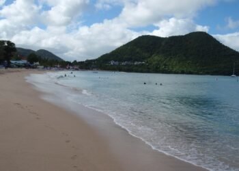Reduit Beach at Rodney Bay, Saint Lucia