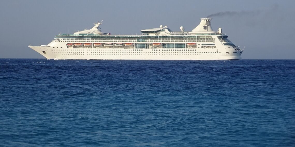 Rhapsody of the Seas leaving Rhodes
