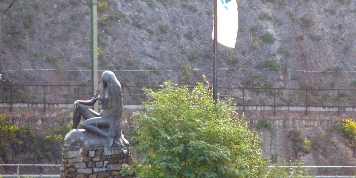 The Rhine valley at the Loreley, Germany