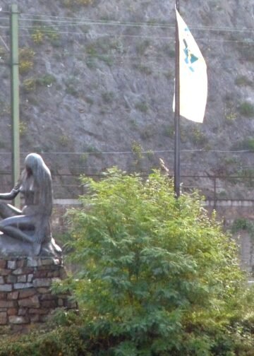 The Rhine valley at the Loreley, Germany